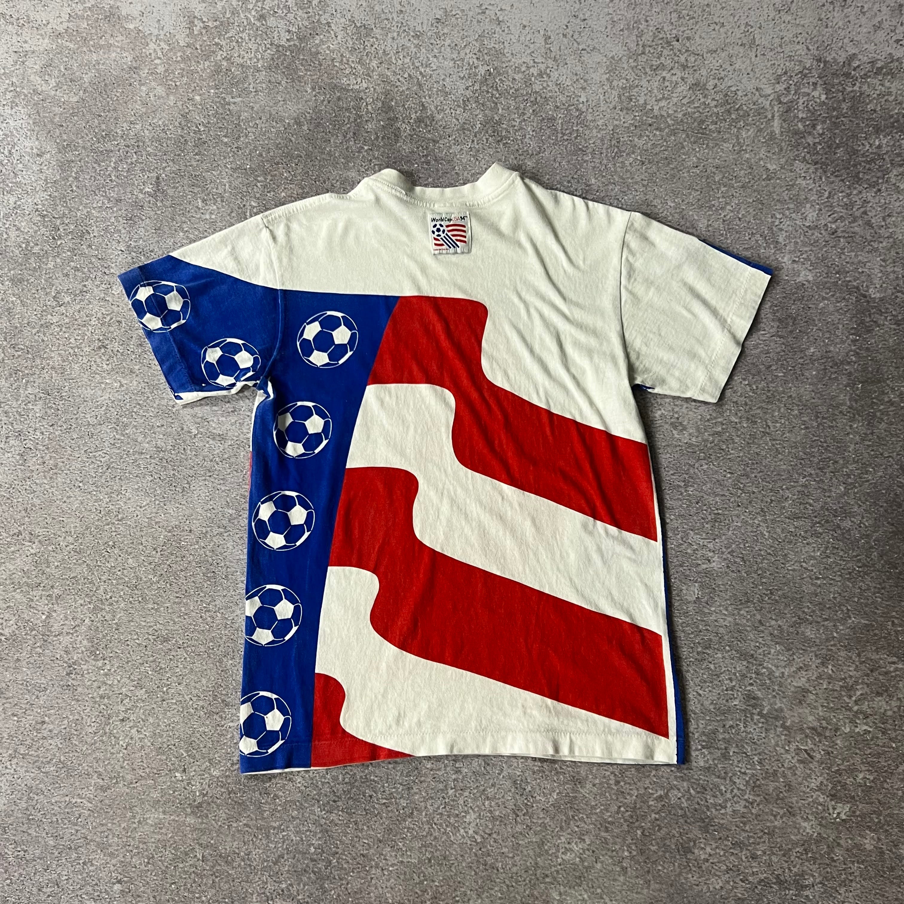 90s World Cup, USA Washington, DC Brockum All Over Print Tee S