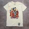 80s Salem Sportswear Babe Ruth NY Yankees T-Shirt Cooperstown M Cream