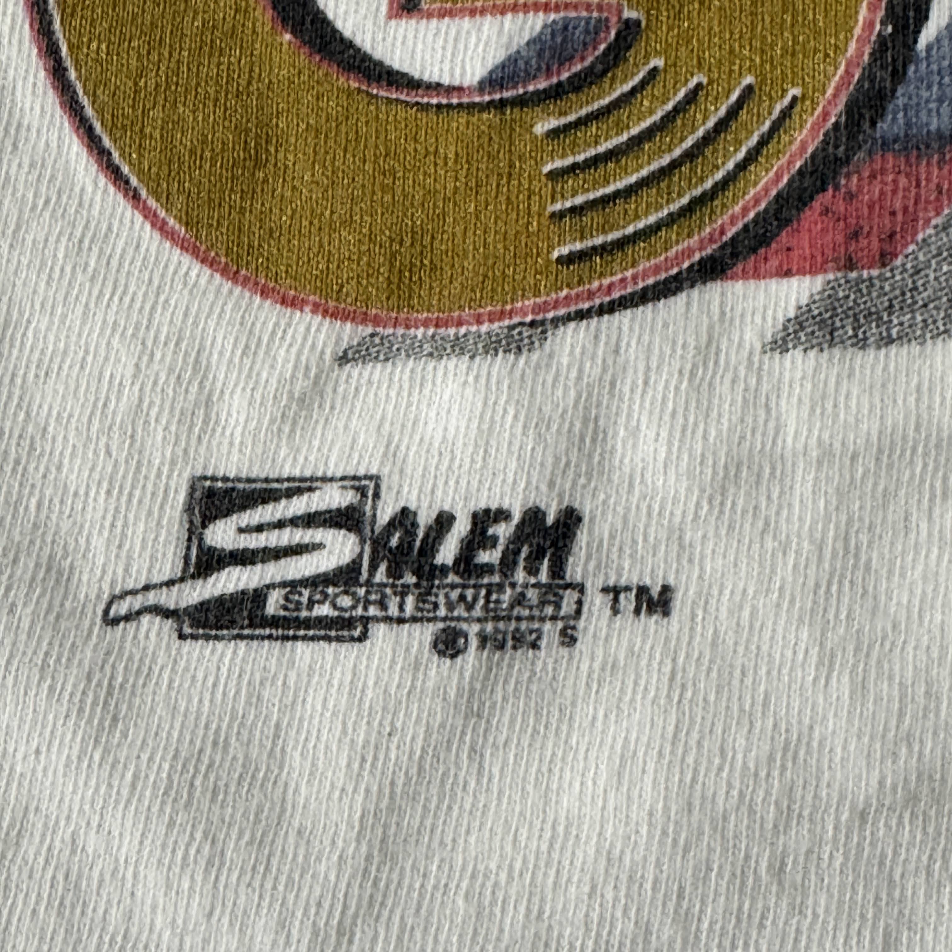 90s Portland Trail Blazers USA Basketball Single Stitch Tee M