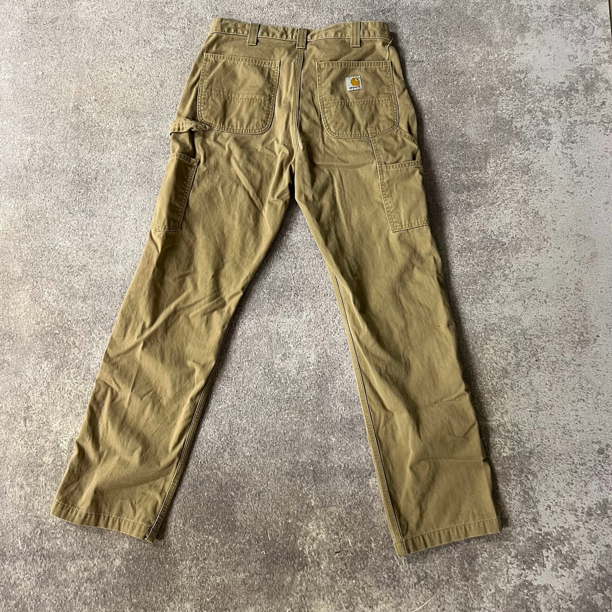 Modern Carhartt Workwear Relaxed Tan Streetwear Pants 34x32