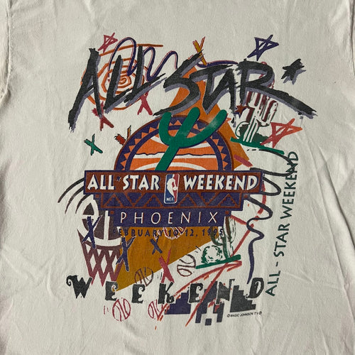 90s Phoenix Suns Magic Johnson T's Single Stitch Tee M