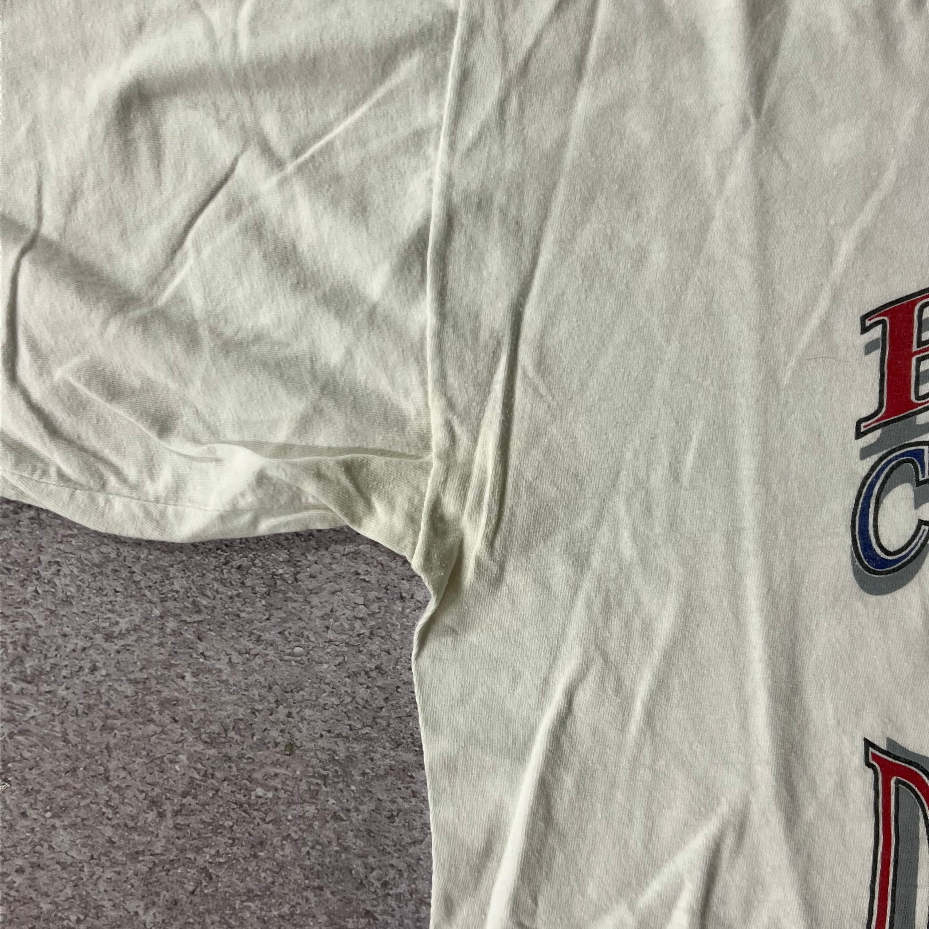 90s Paris Saint-Germain, SK Rapid Wien Big Logo Tee XL