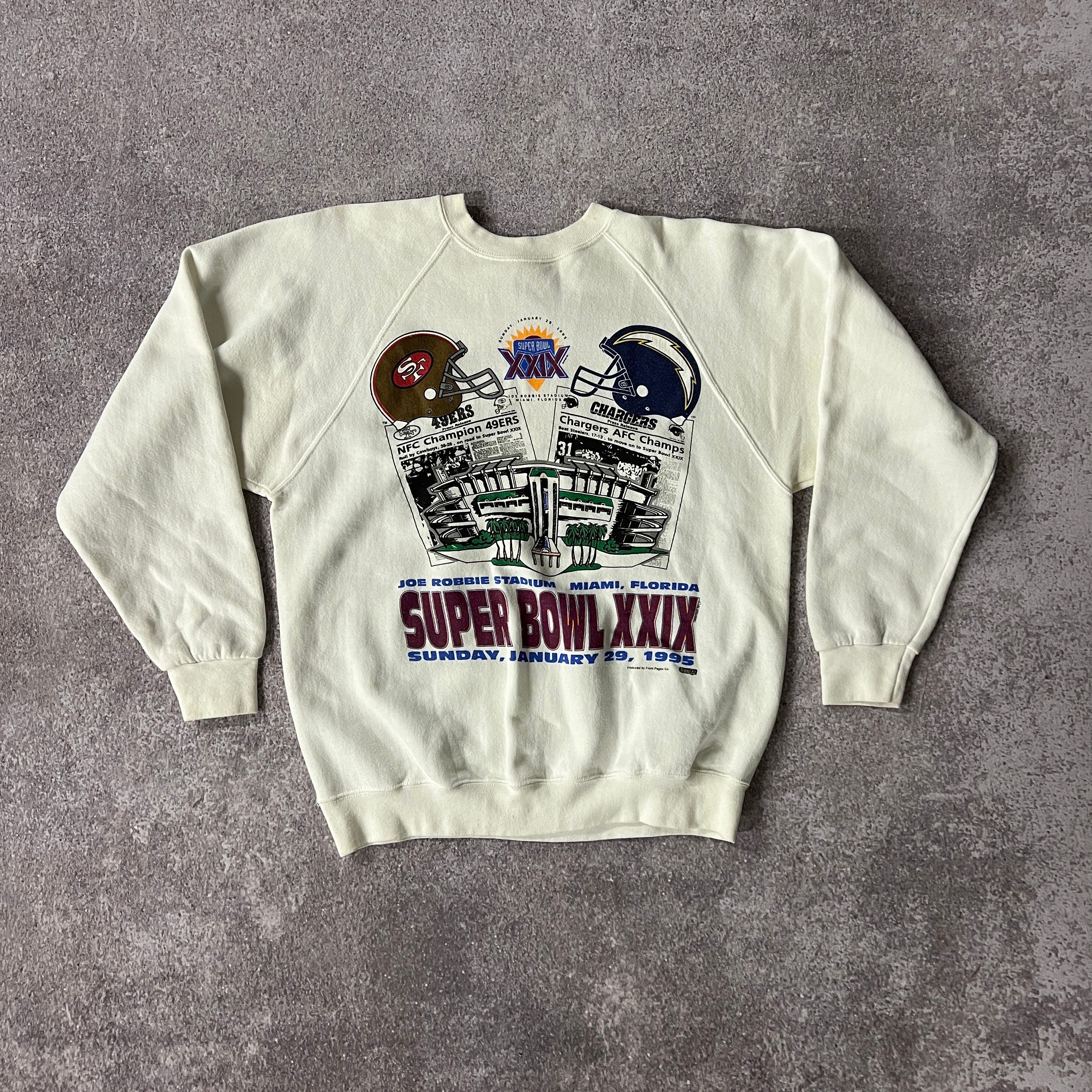 90s Los Angeles Chargers Santee Big Logo Crewneck L