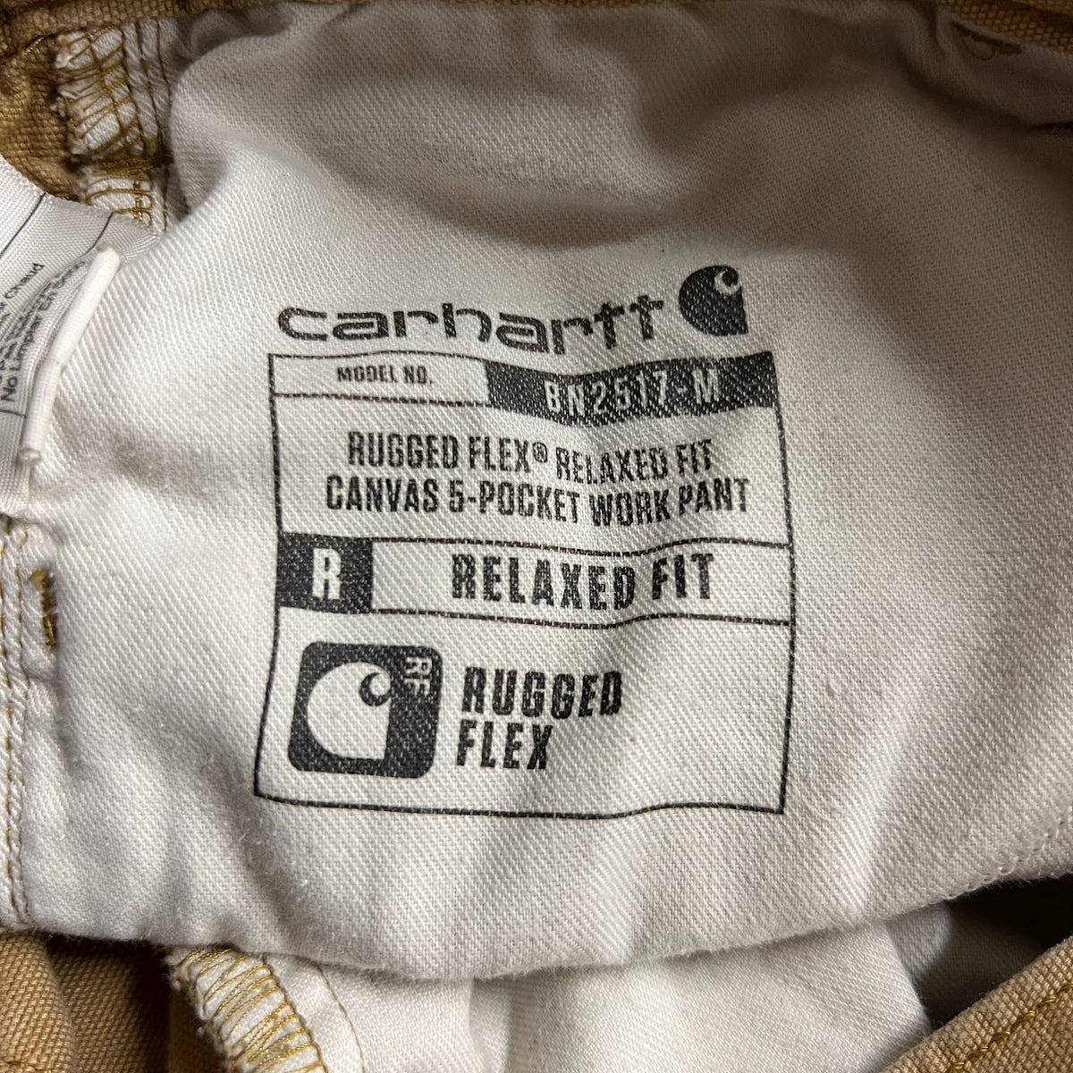 Modern Carhartt Workwear Faded Relaxed Tan Streetwear Pants 31x30