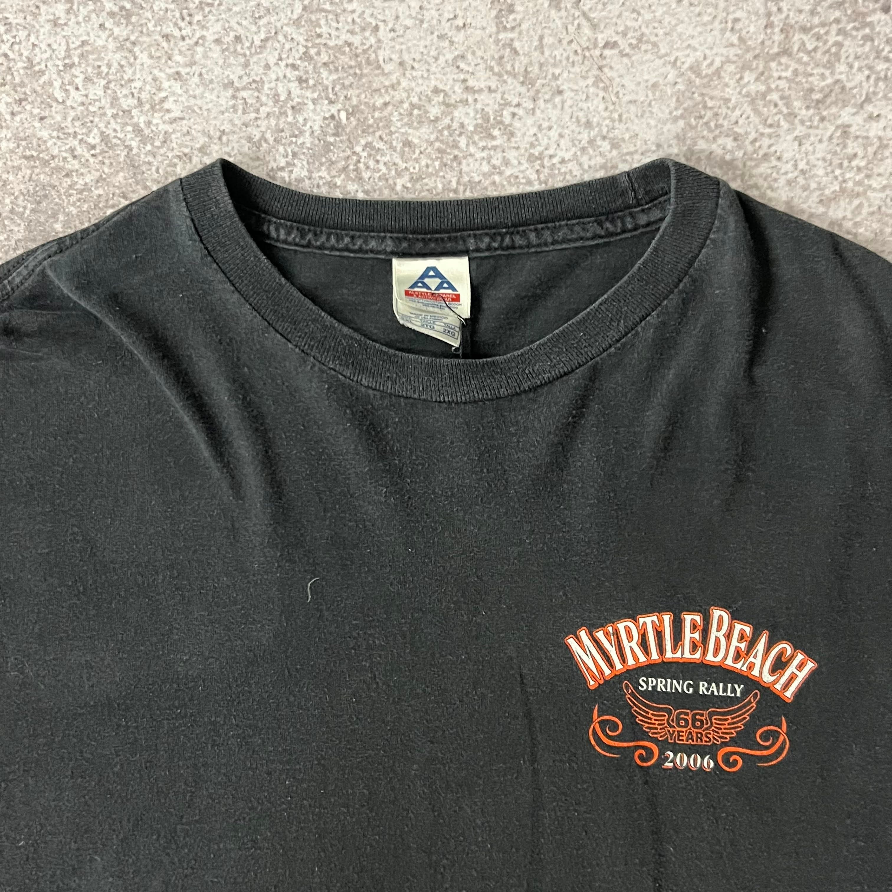 Y2K Alstyle Apparel Myrtle Beach Worn In Long Sleeve Tee XXL