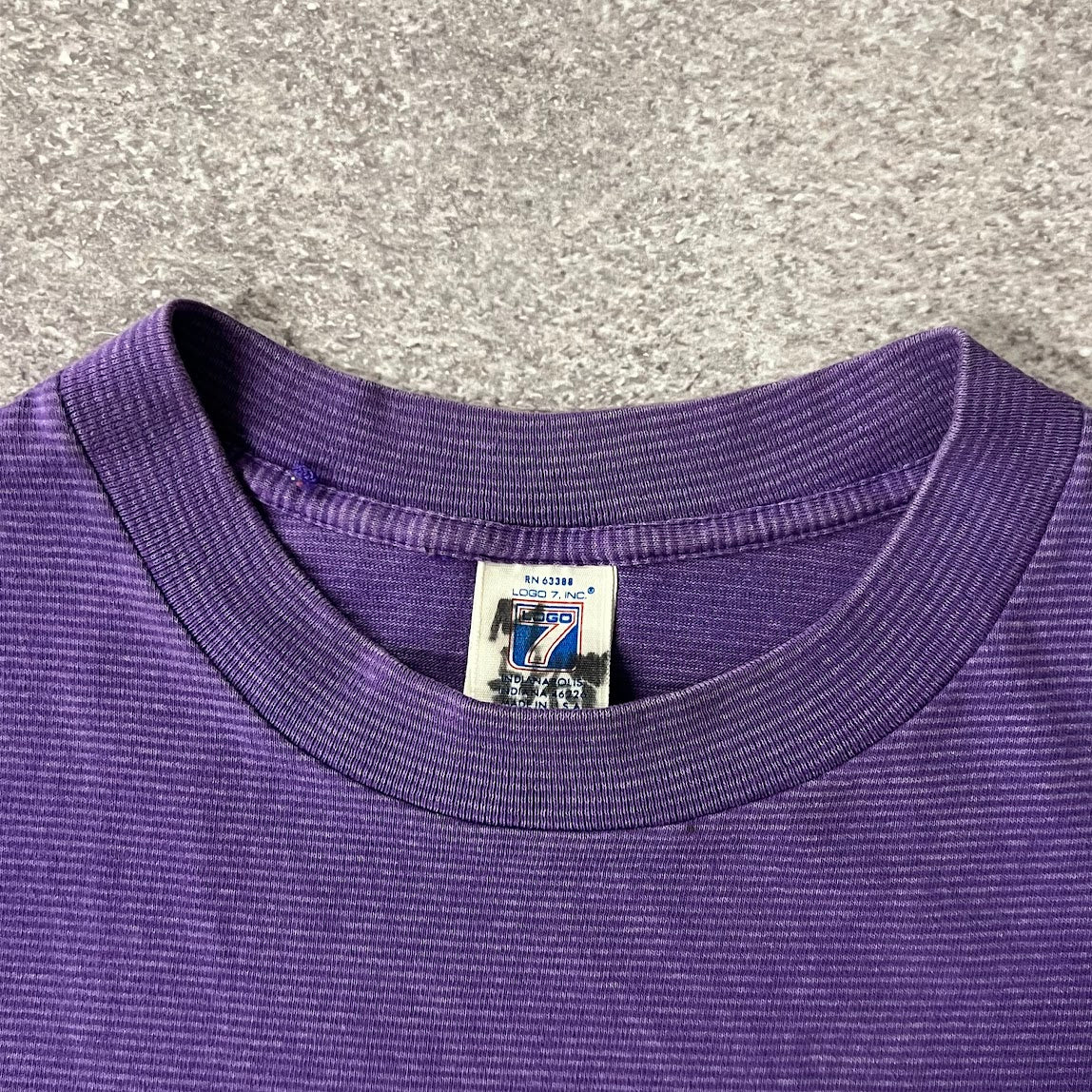 90s Phoenix Suns Logo 7 Big Logo Single Stitch Tee L