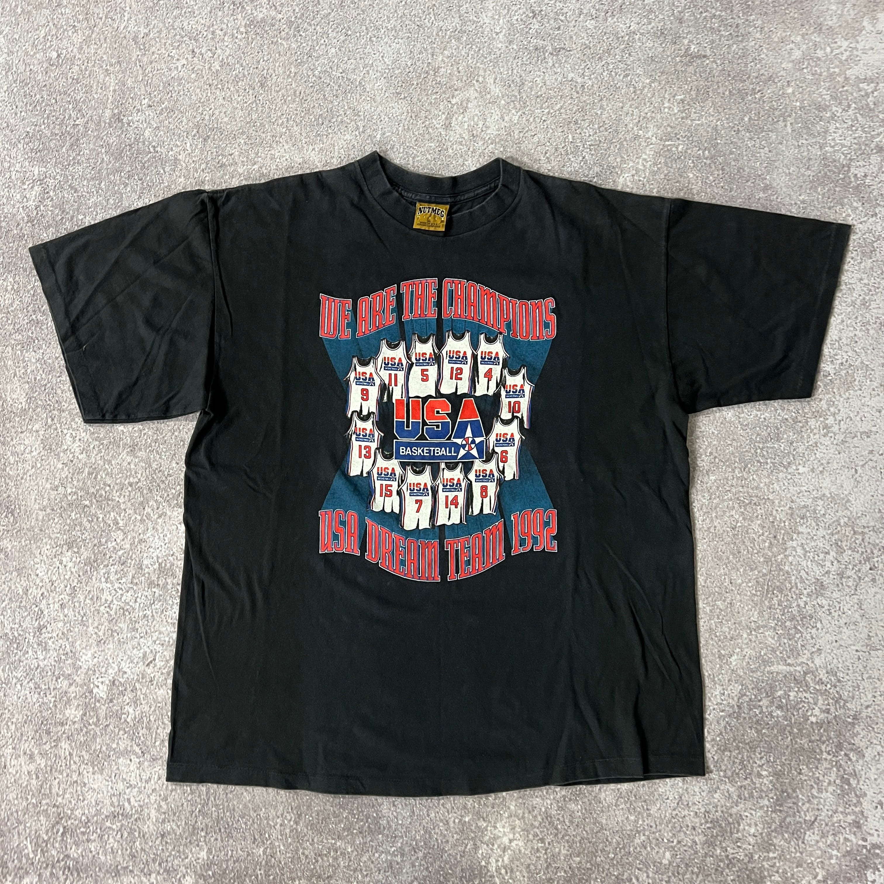 90s USA Olympics Nutmeg Mills Tee XL