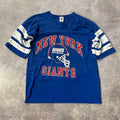 90s New York Giants NFL Logo 7 Big Logo Made in USA Vintage Tee L