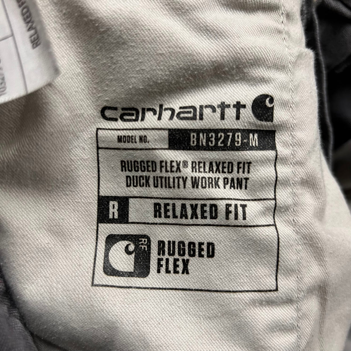 Modern Carhartt Workwear Faded Distressed Gray Pants 32x30