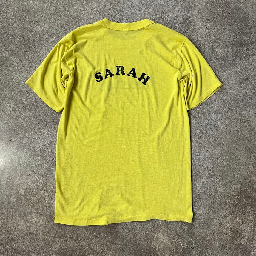 80s Cheerios Cereal T-Shirt Yellow Center Star XL Single Stitch Promo Tee
