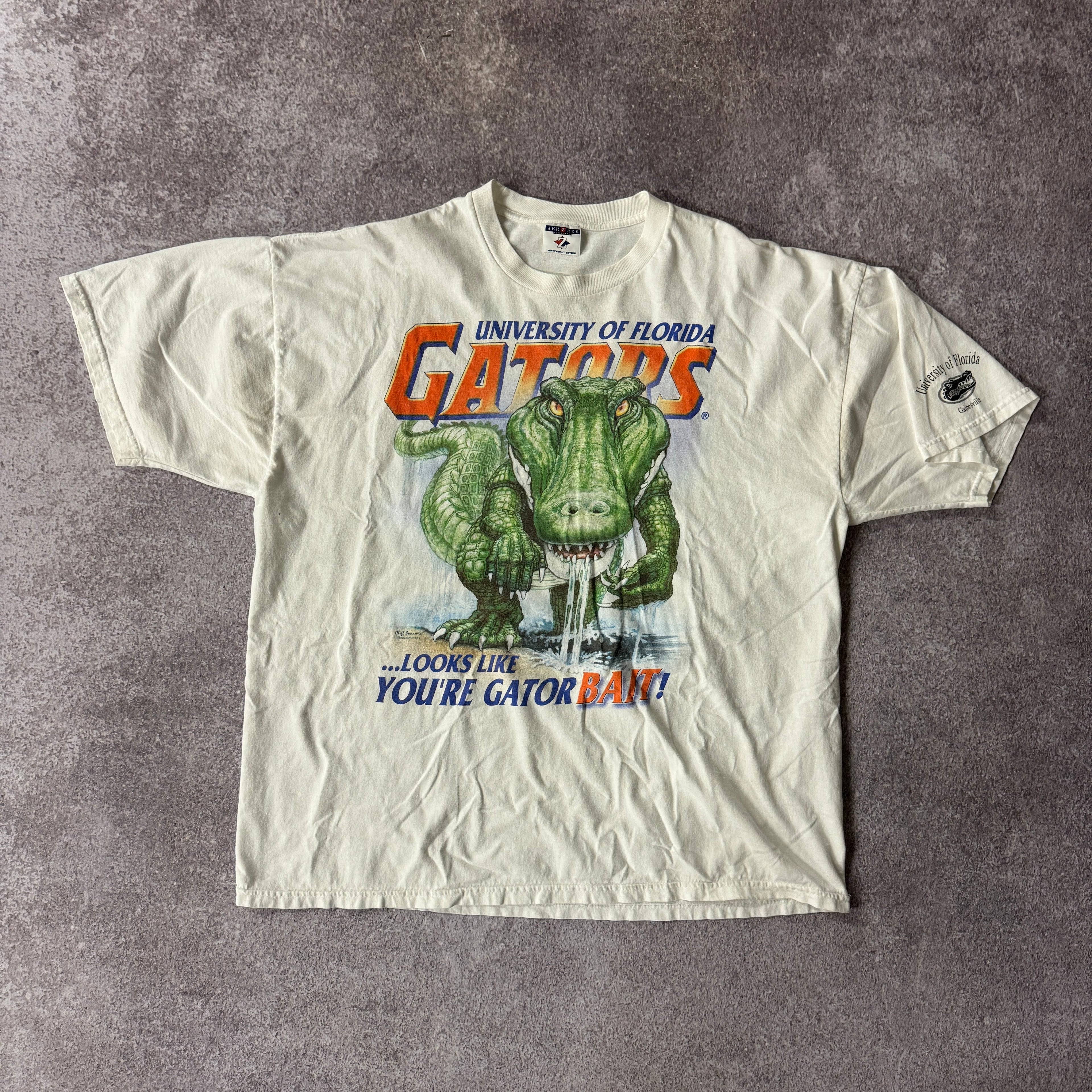 90s University of Florida Gators Big Logo Tee XXL