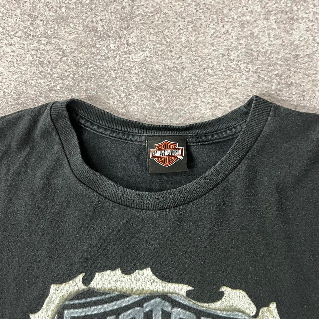 Y2K Harley Davidson Ft, Lauderdale Florida Heavyweight Tee 2XL