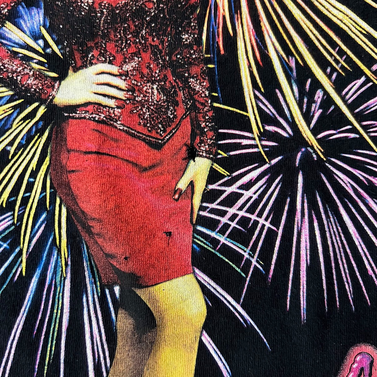 2002 Dolly Parton Dollywood Fireworks Shirt XL Delta Tour Tee Y2K Screen Play