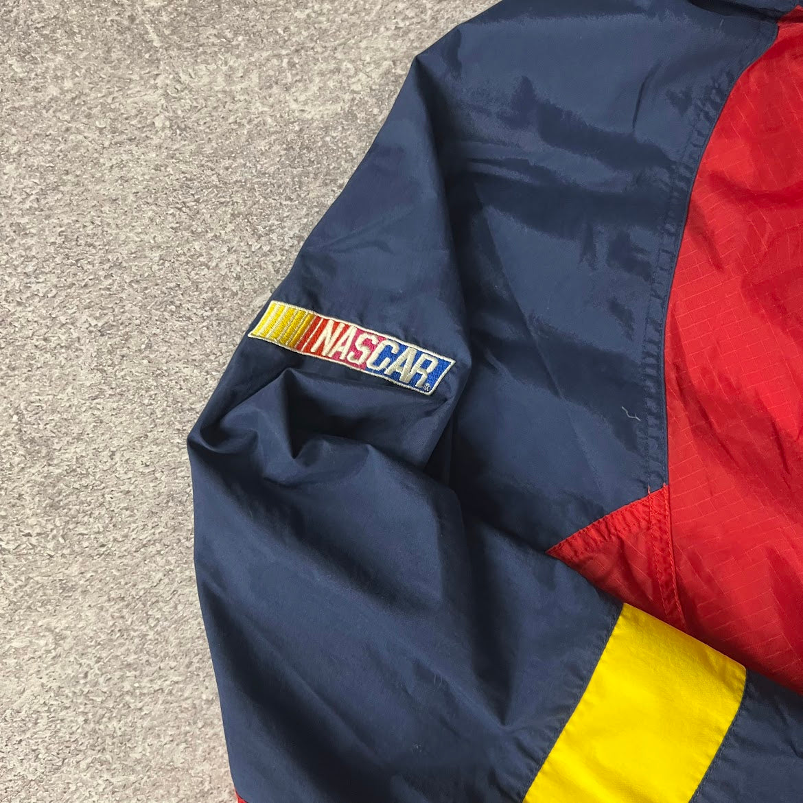 Y2K Jeff Gordon NASCAR #24 Chase Authentics Embroidered Rain Jacket XL