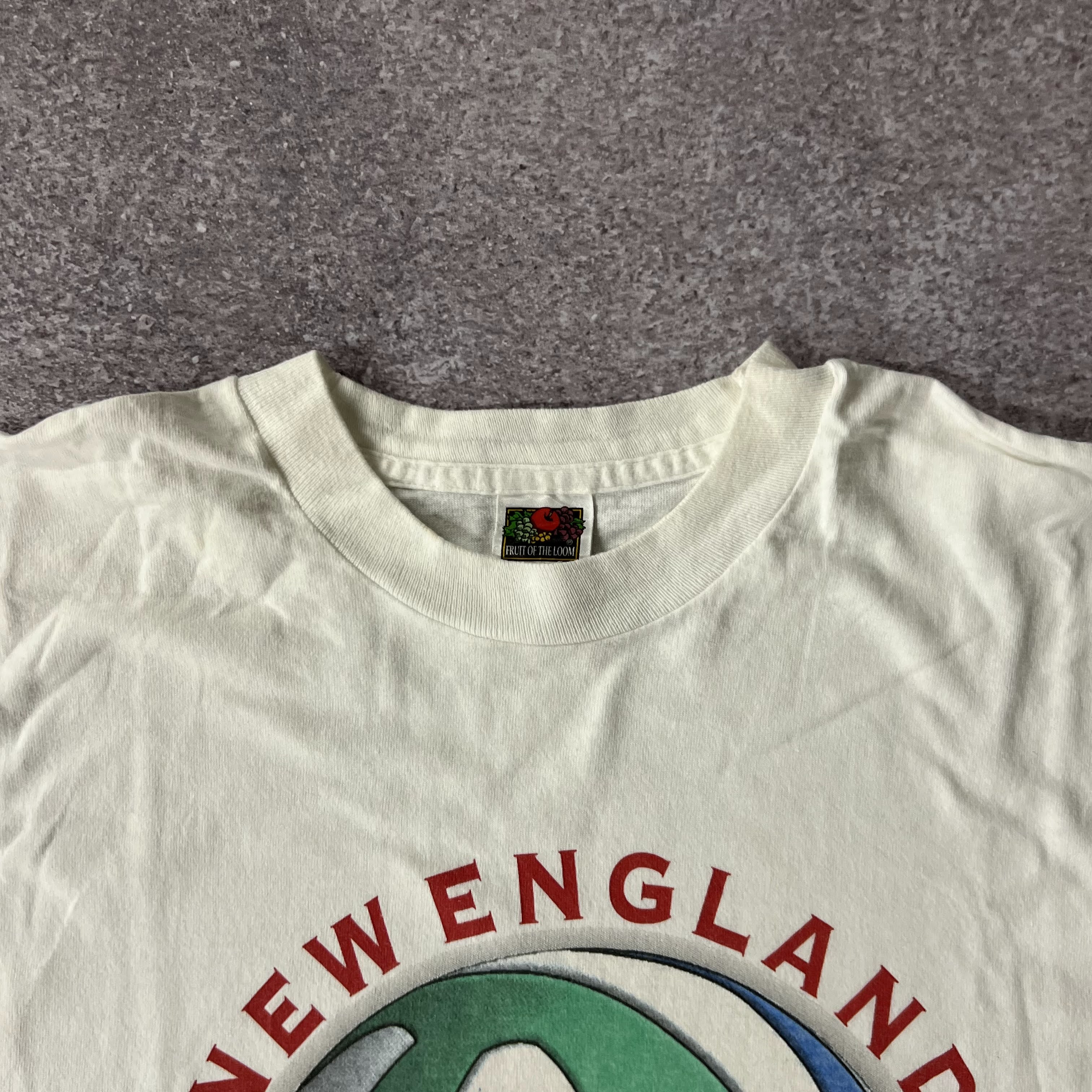 90s New England Revolution Fruit of the Loom Big Logo Tee L