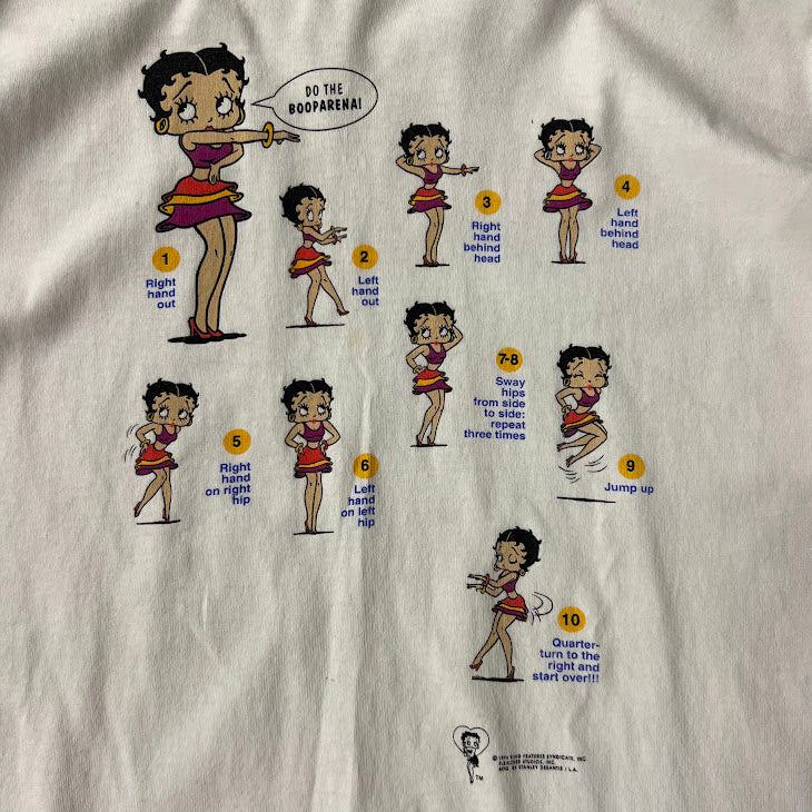 90s Betty Boop Stanley Desantis Vintage Double Stitch Graphic Tee XL