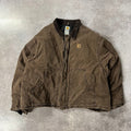 Y2K Carhartt Workwear Heavyweight Made in USA Puffer Jacket 5XL