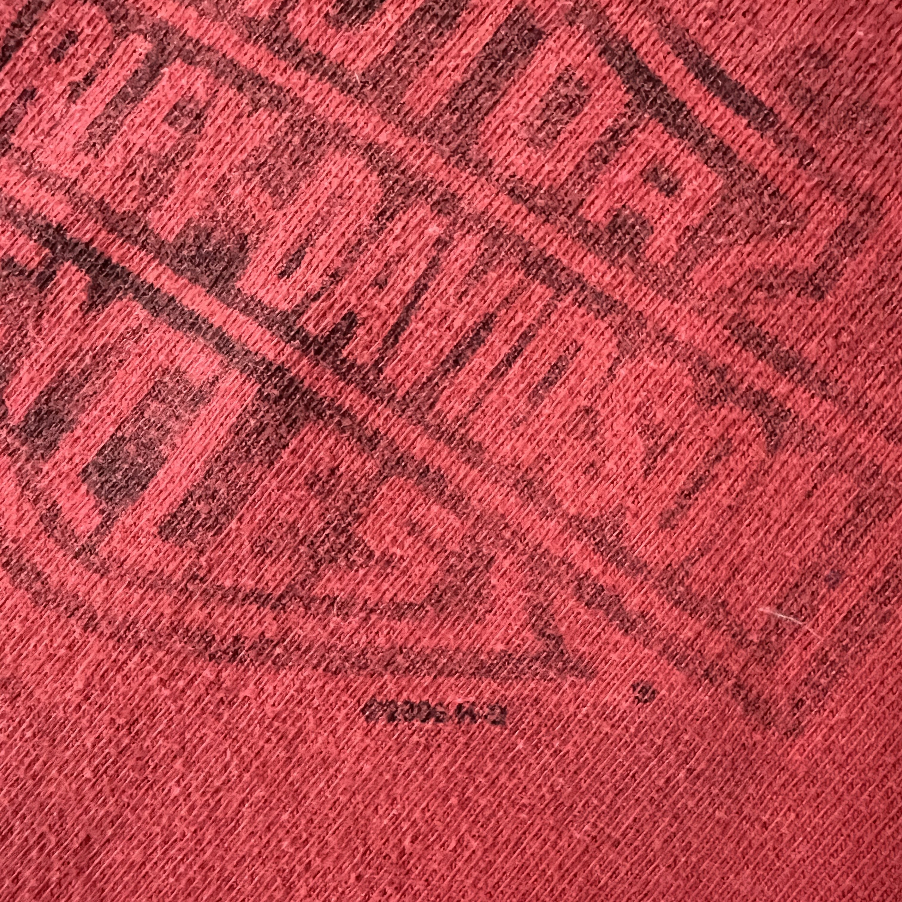 2010s Harley Davidson Leesburg, Florida Red Worn In Tank Top XL