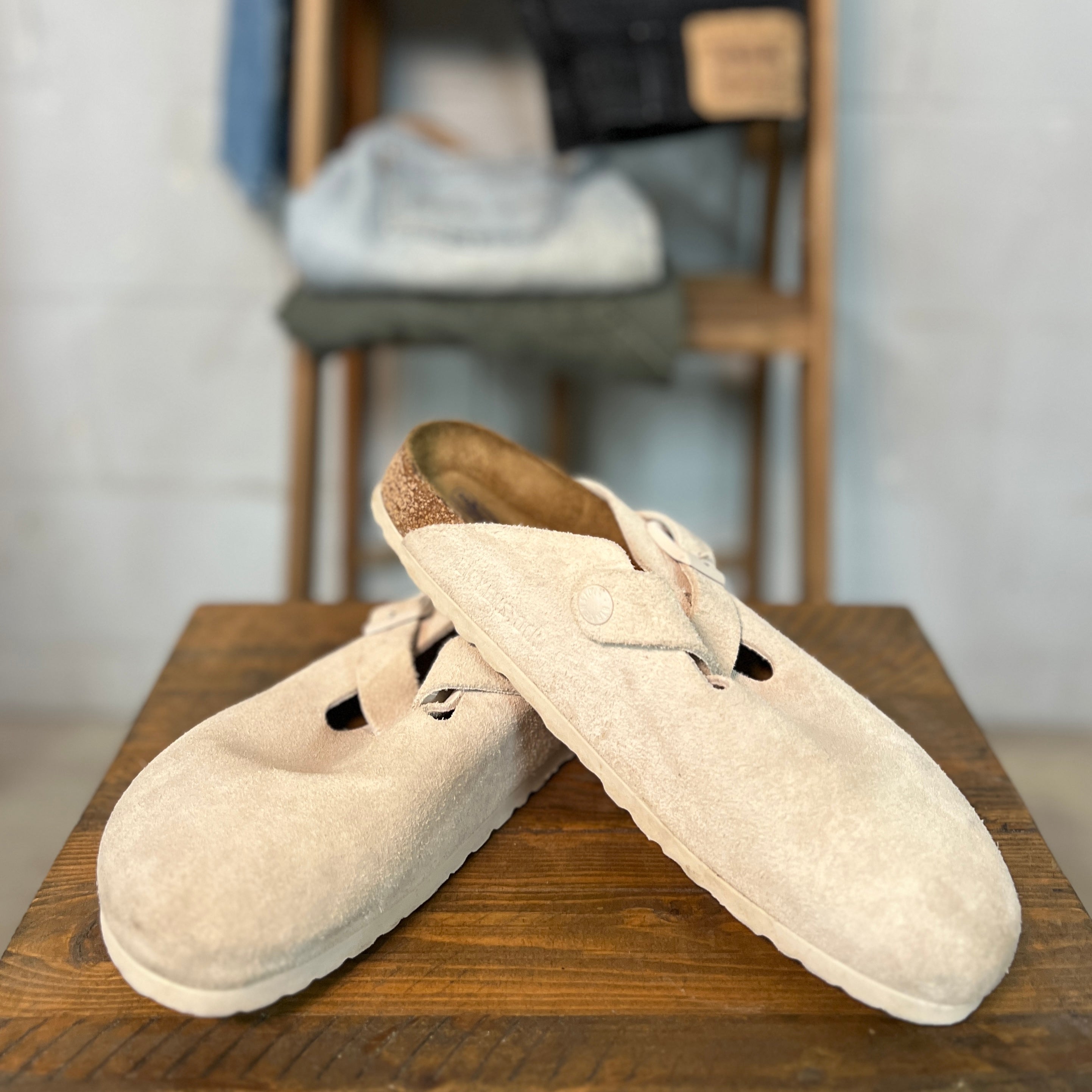 2020s Birkenstock Boston Soft Footbed Suede Clogs Women's 9.5