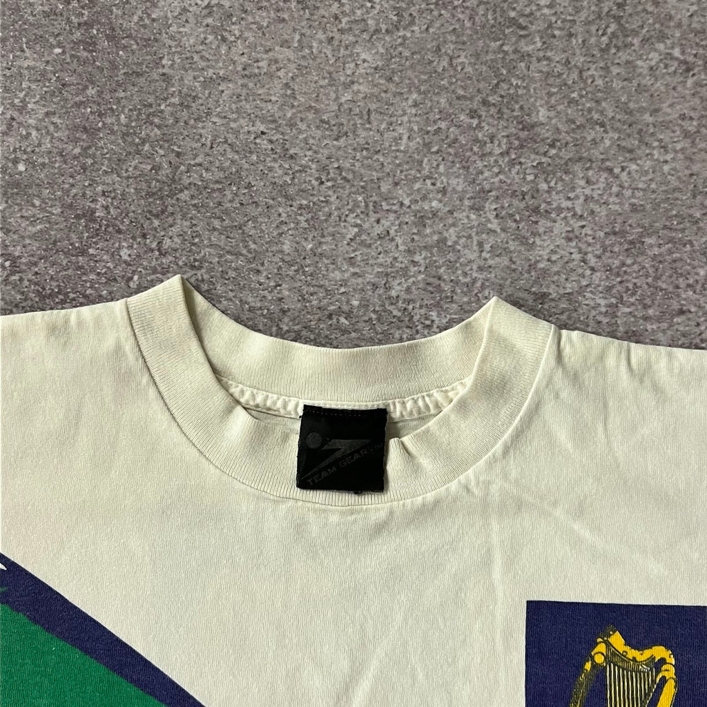 90s Ireland, World Cup Team Gear Back Graphic Tee M