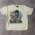 90s Dale Earnhardt NASCAR Chase Authentics Big Logo Distressed Tee L