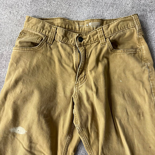 Modern Carhartt Workwear Faded Relaxed Tan Streetwear Pants 31x30