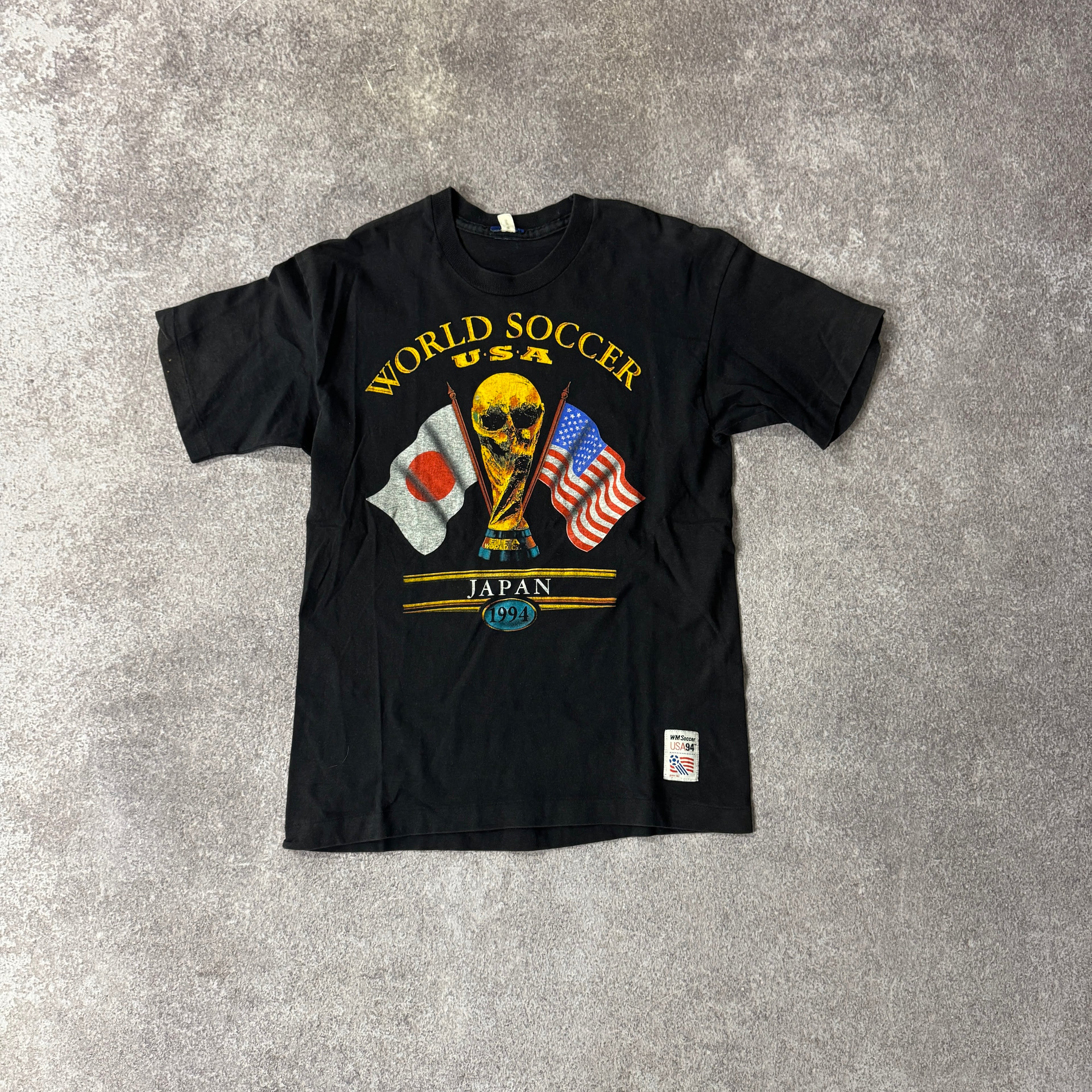90s World Cup Single Stitch Tee M