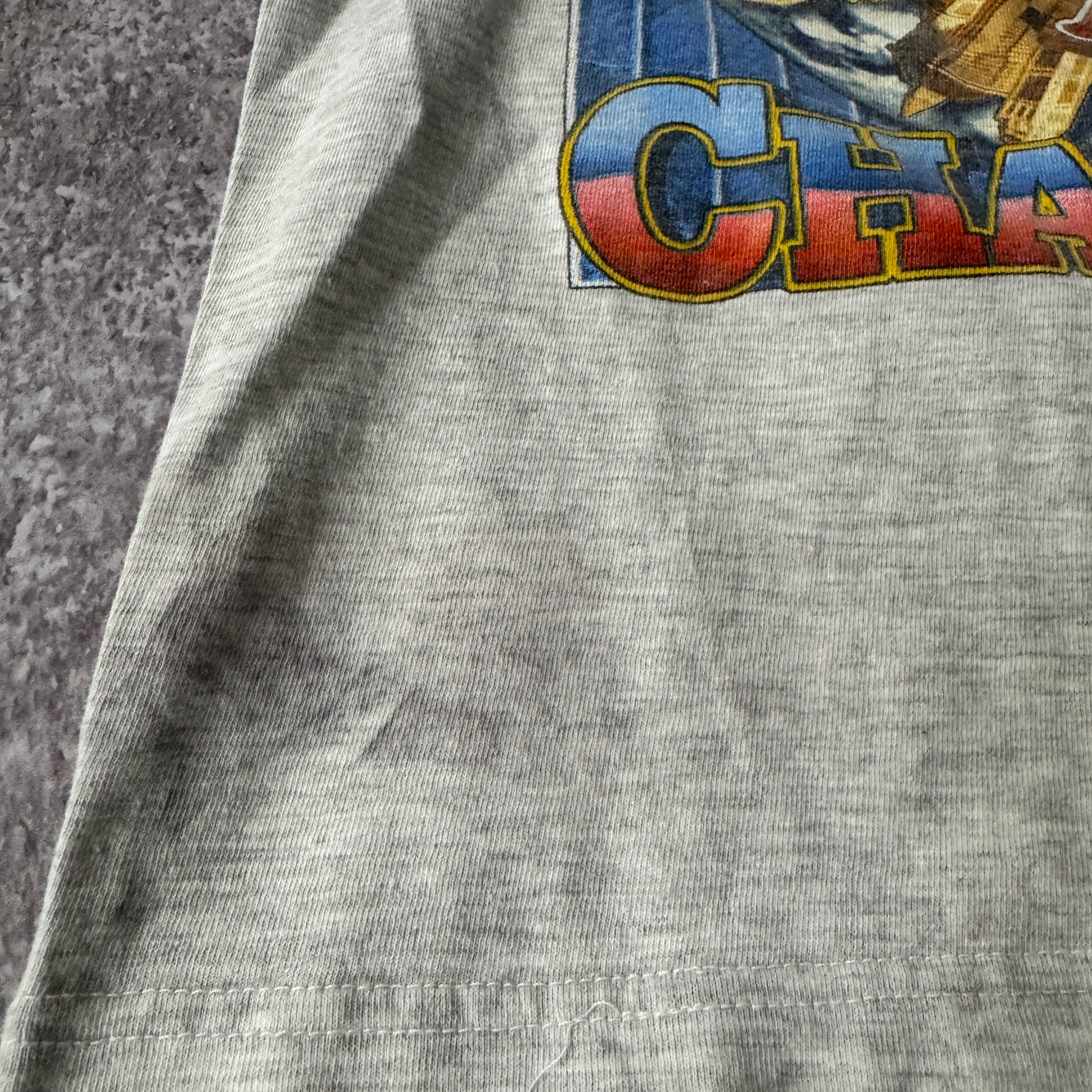90s New York Yankees Knights Player Big Logo Tee