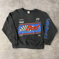 1997 Ricky Craven NASCAR Delta Big Logo Vintage Crewneck Sweatshirt L