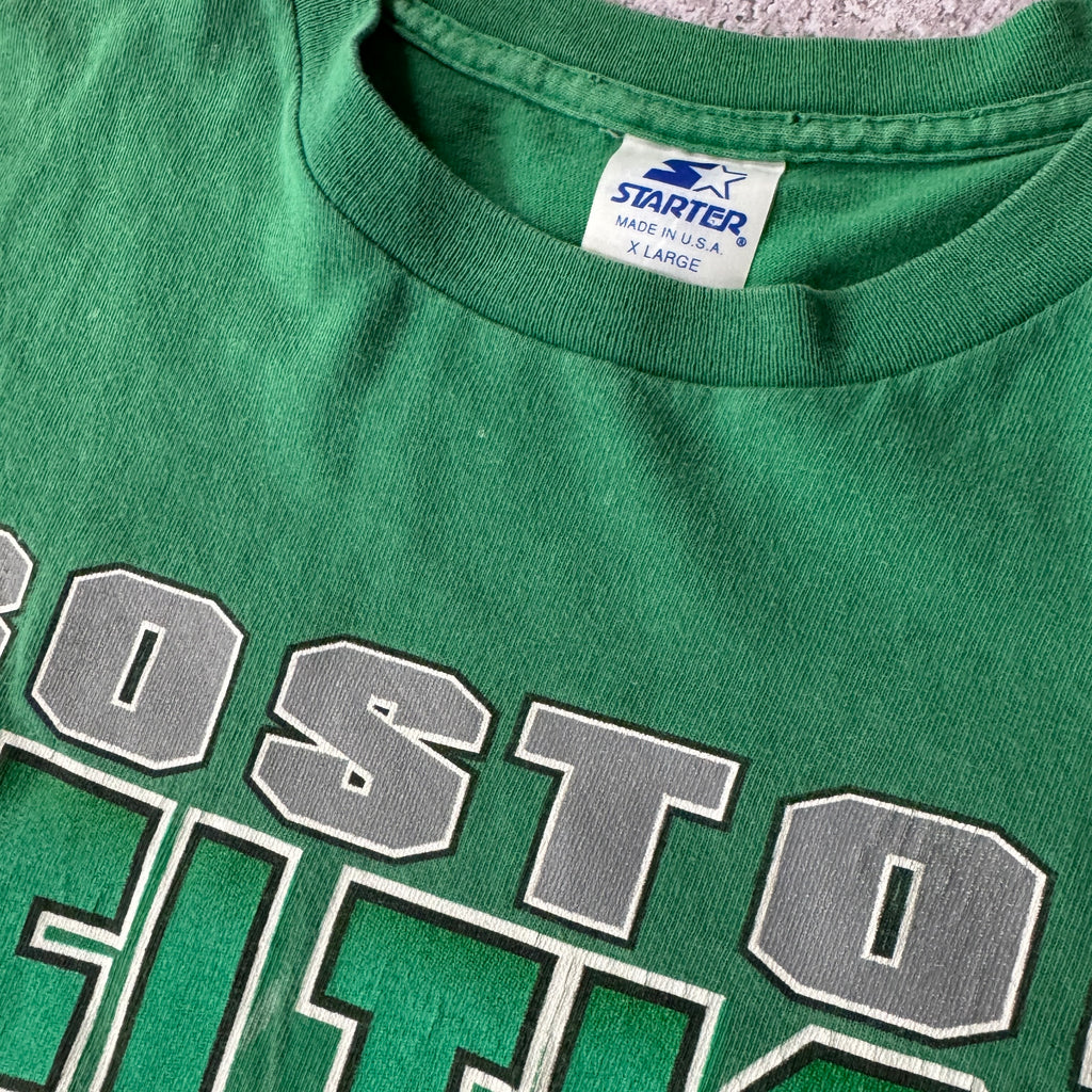 90s Boston Celtics Starter Big Logo Tee XL