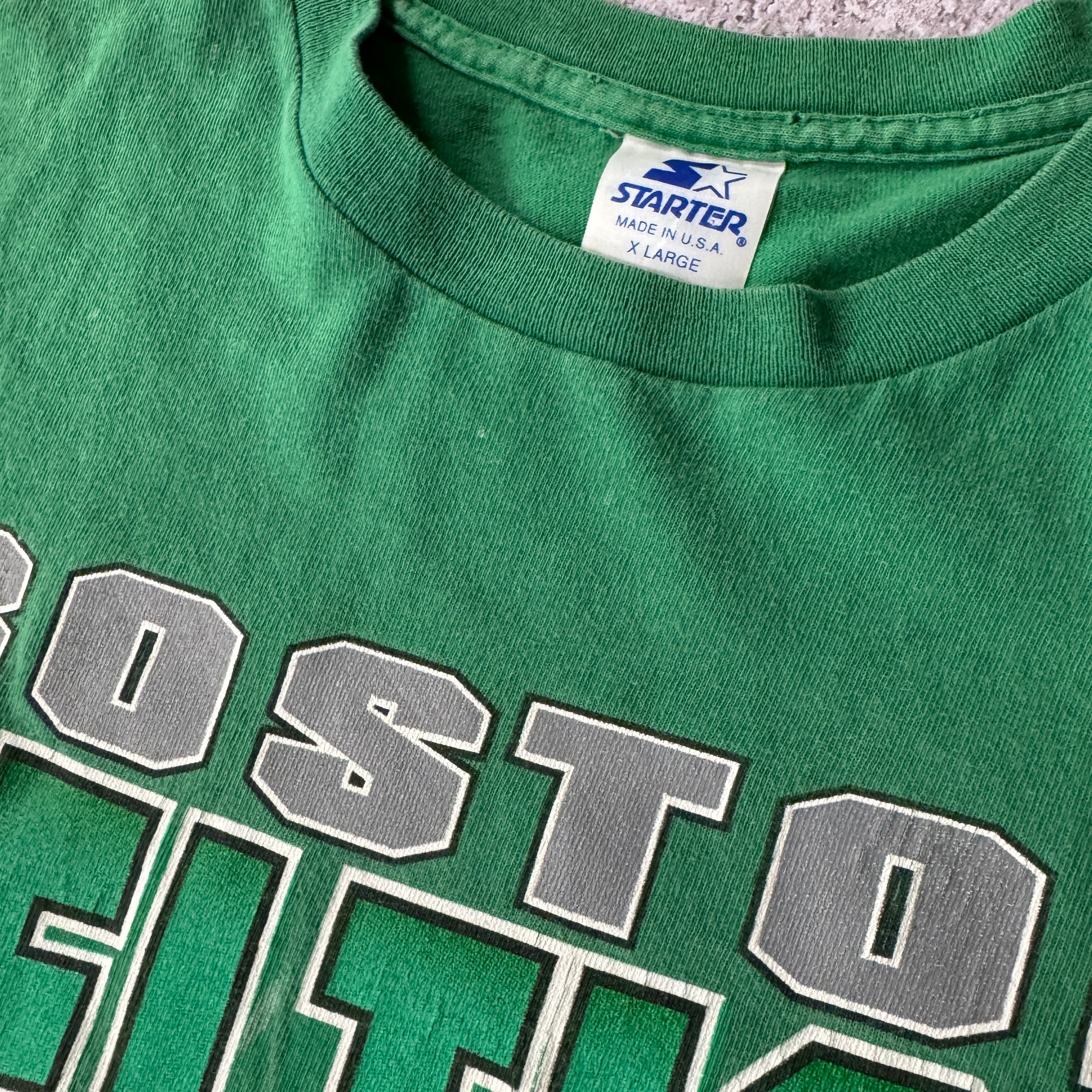 90s Boston Celtics Starter Big Logo Tee XL