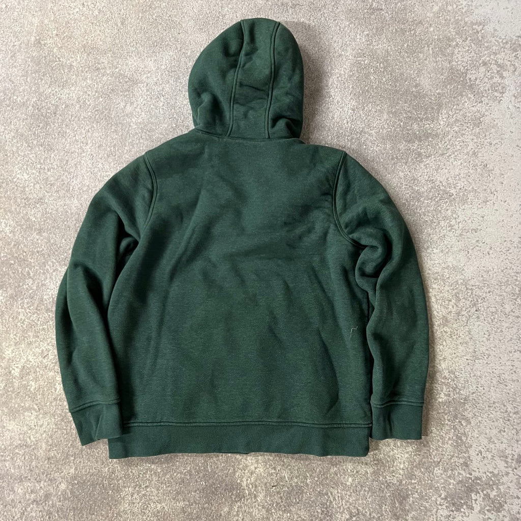 2010s Carhartt Women's Sherpa Lined Workwear Faded Green Jacket