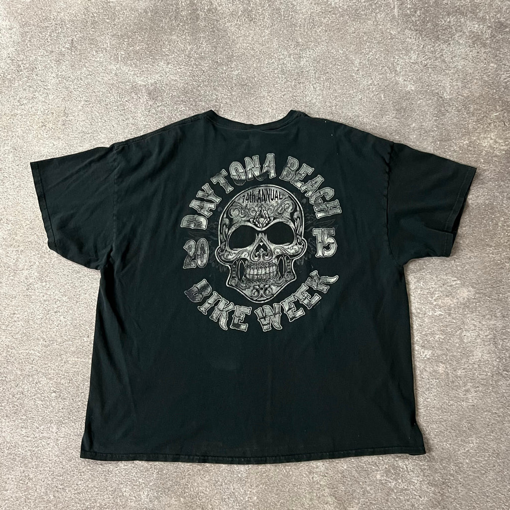 2010s Harley Davidson Daytona Beach Bike Week Distressed Tee 3XL