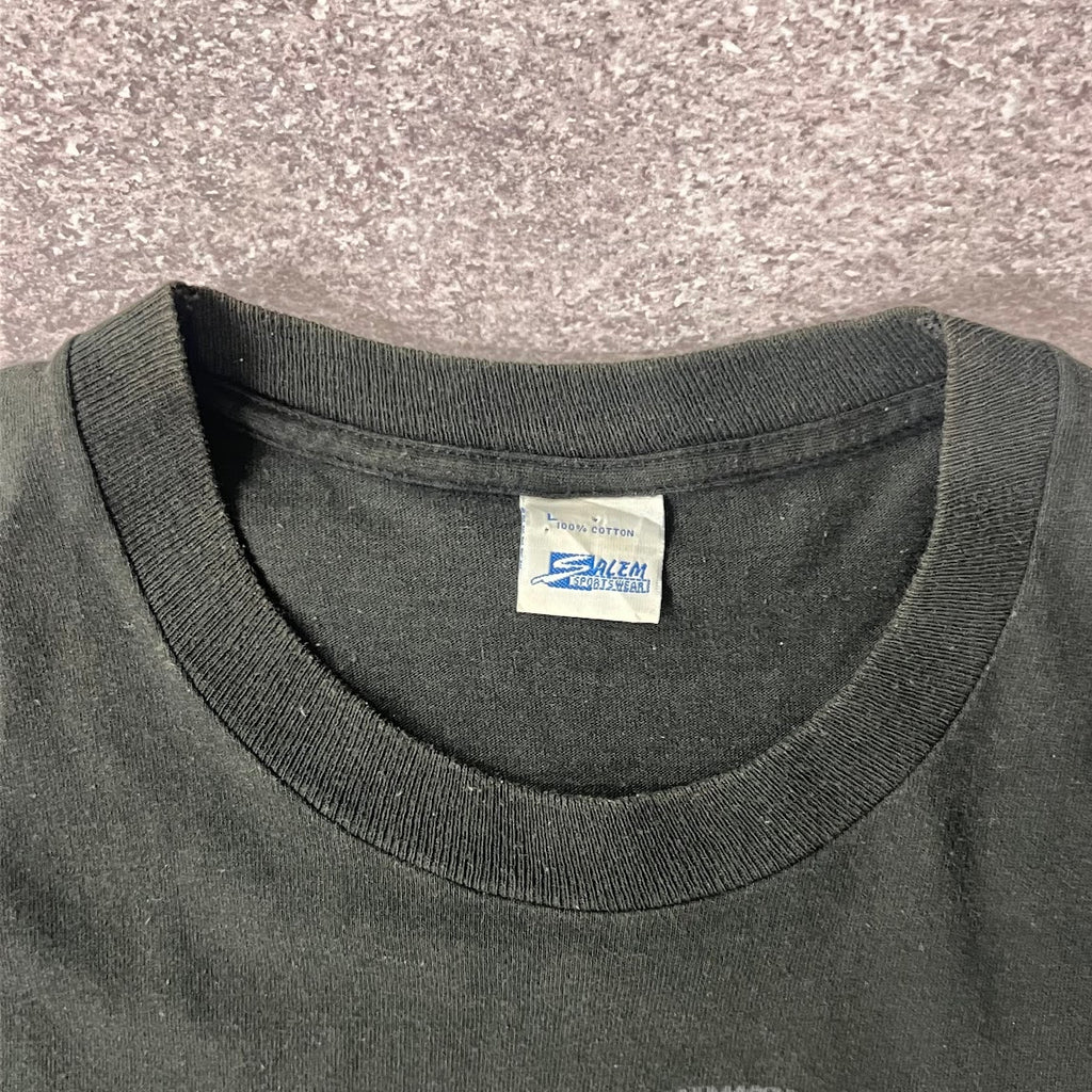 90s New York Mets Salem Sportswear Single Stitch Faded Tee L