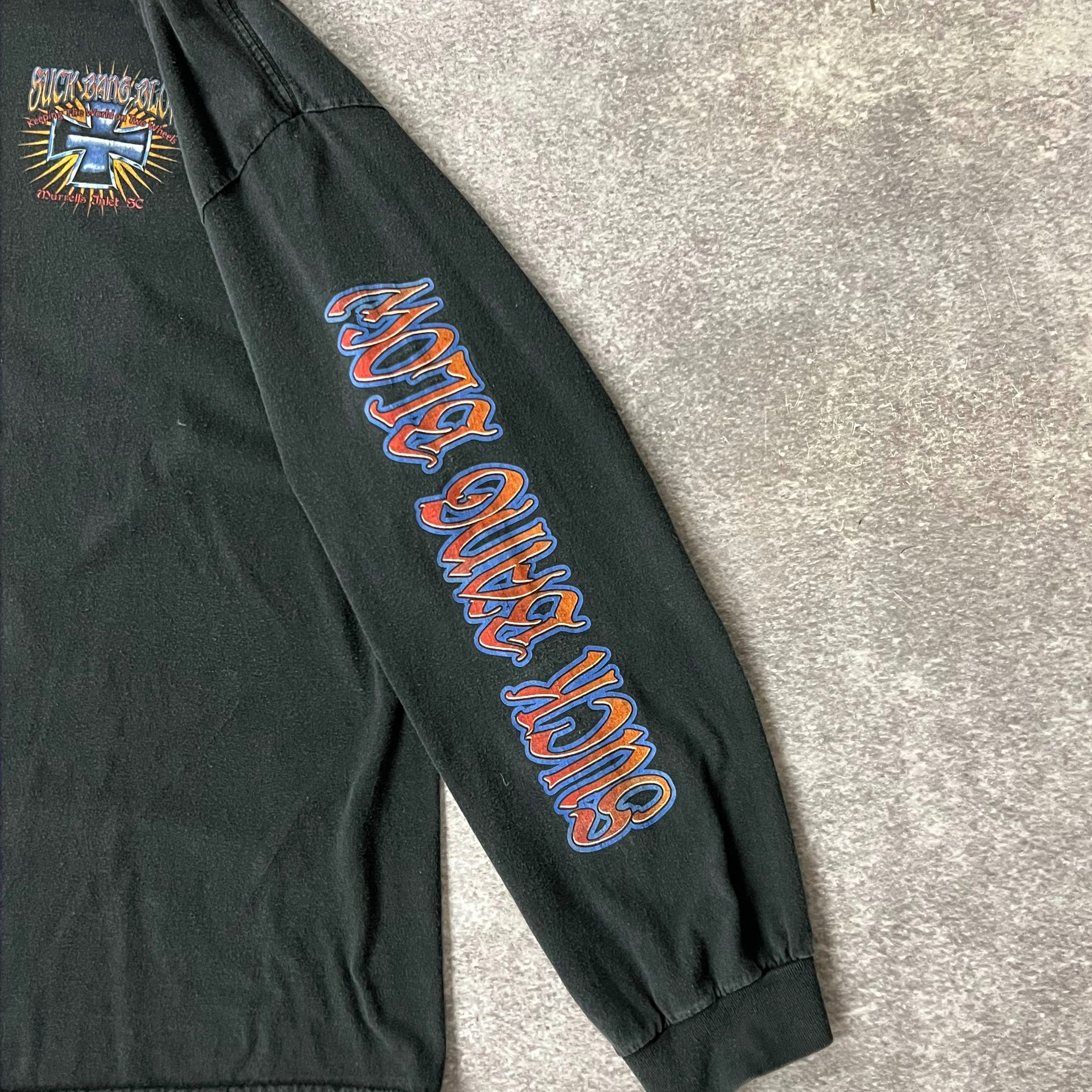 Y2K Alstyle Apparel Murrells Inlet, South Carolina Distressed Long Sleeve Tee XXL