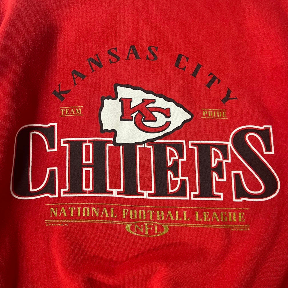 90s Kansas City Chiefs NFL Lee Sport Big Logo Vintage Crewneck M