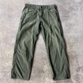2010s Carhartt Workwear Faded Loose Green Vintage Pants 36x32