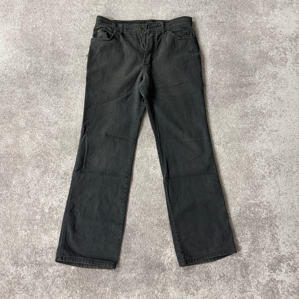 80s Bonjour Black Relaxed Worn In Jeans 36W