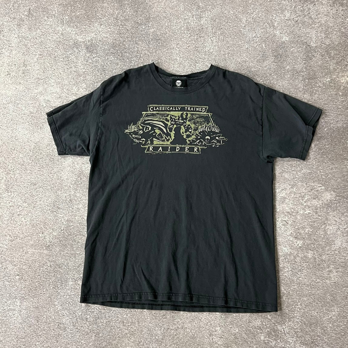 Y2K Blizzard Entertainment Back Graphic Faded Tee L
