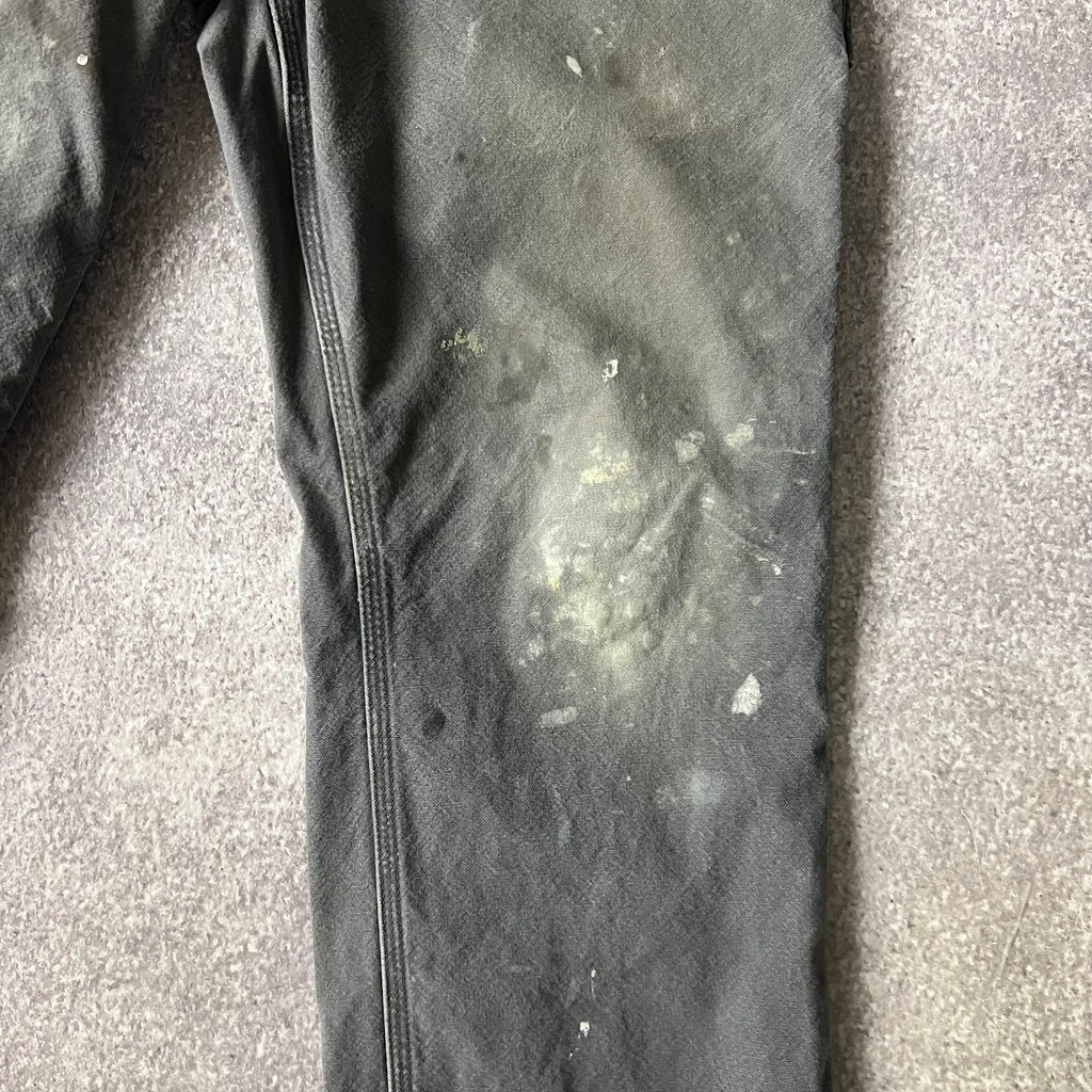 Modern Carhartt Workwear Faded Distressed Gray Pants 32x30