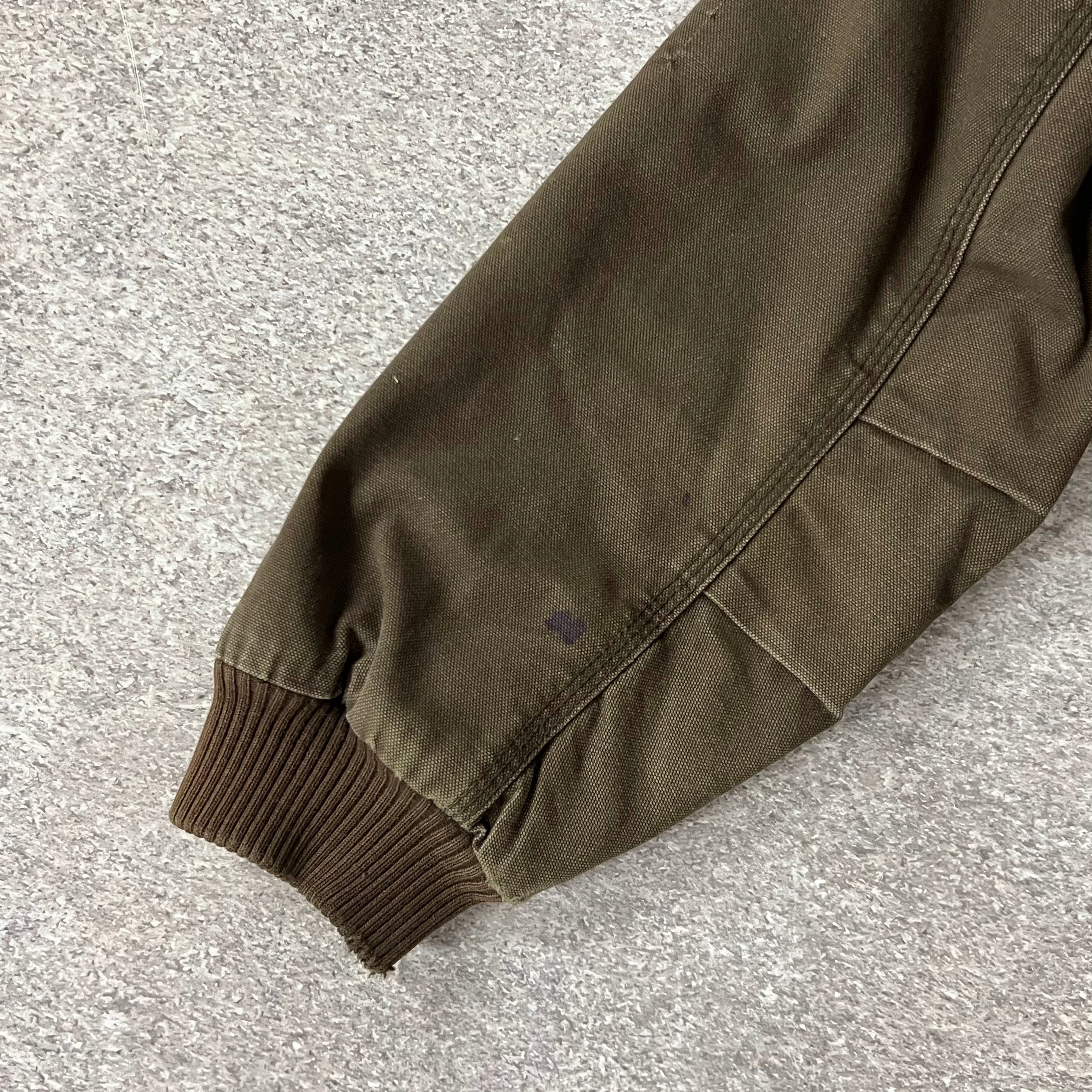 2010s Carhartt Brown Heavyweight Workwear Jacket M