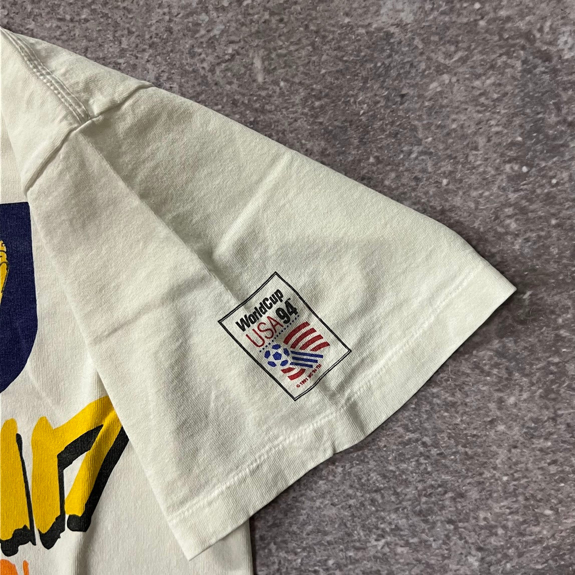 90s Ireland, World Cup Team Gear Back Graphic Tee M