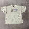 Y2K Harley Davidson Florida White Cracked Print Tee 4XL