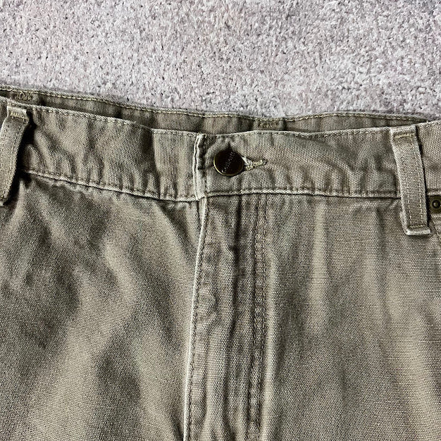 Y2K Carhartt Workwear Loose Beige Vintage Pants 40x32