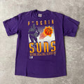 90s Phoenix Suns Trench Big Logo Single Stitch Tee XL
