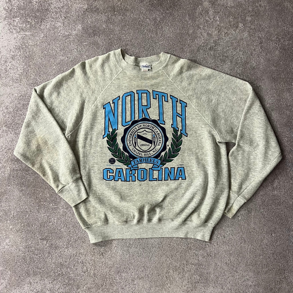 90s Tultex College Big Logo Crewneck L