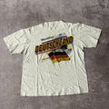 90s Deutschland Bulletin Athletic Gray Big Logo Tee XL