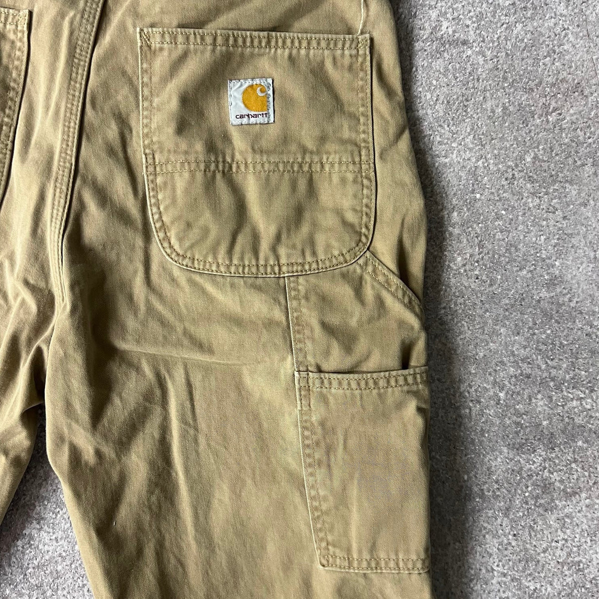 Modern Carhartt Workwear Relaxed Tan Streetwear Pants 34x32