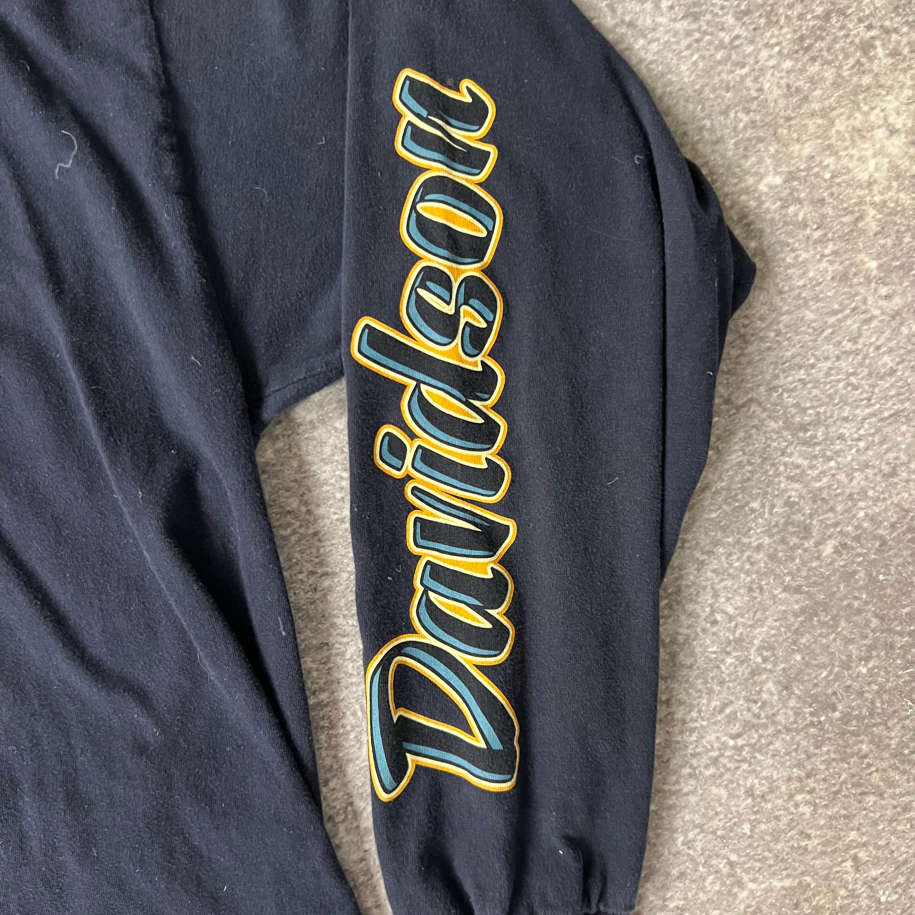 2010s Harley Davidson South Dakota Blue Worn In Long Sleeve Tee XL