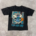 90s Charlotte Hornets Magic Johnson T's All Over Print Tee XL